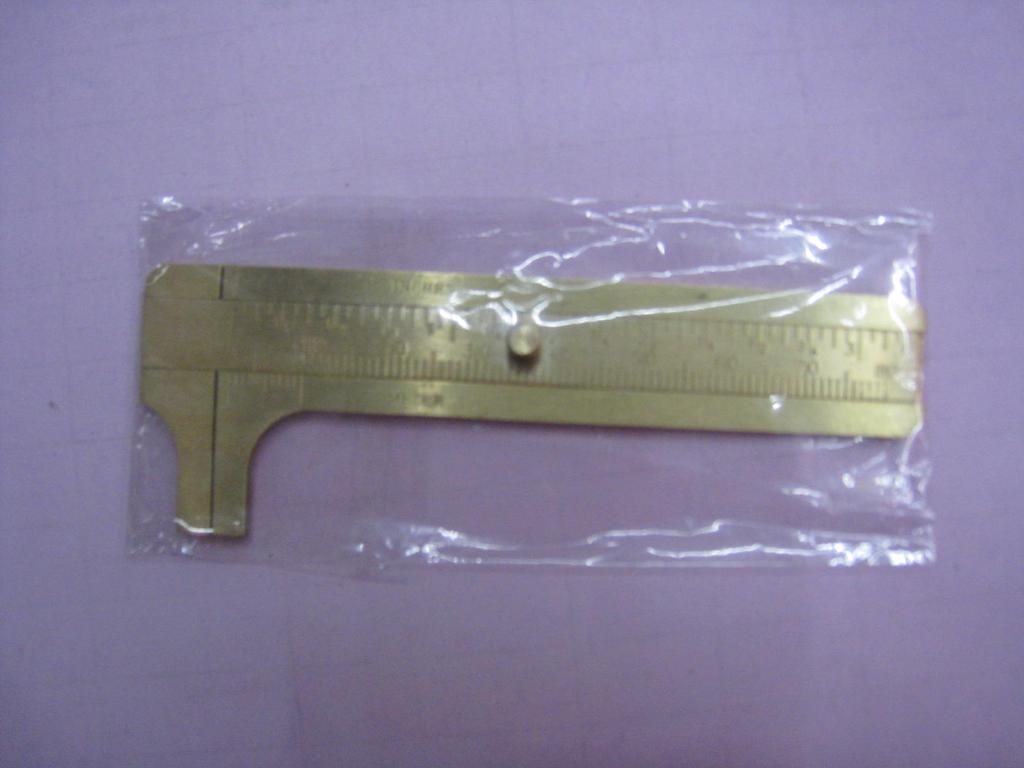 Brass Caliper Specification drawing