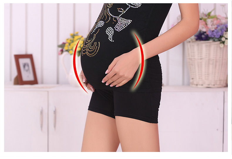 Summer maternity panties three points plus size leggings plus maternity safety pants 2008
