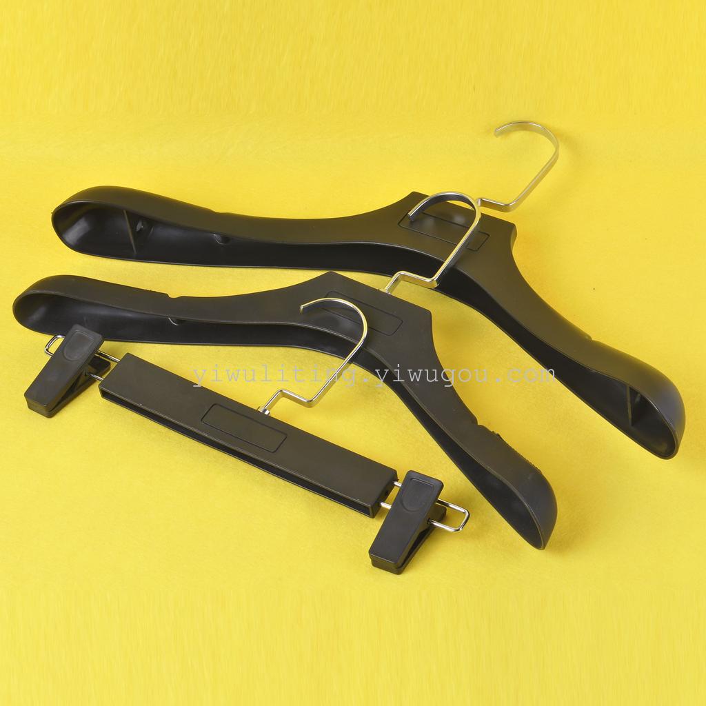 Yiwu good goods non-slip simple coat hanger male coat hanger, female coat hanger, pants rack windbreaker rack thumbnail