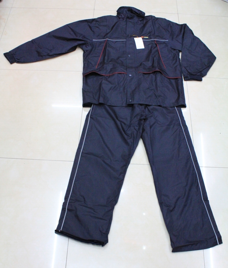PU high-end raincoat set