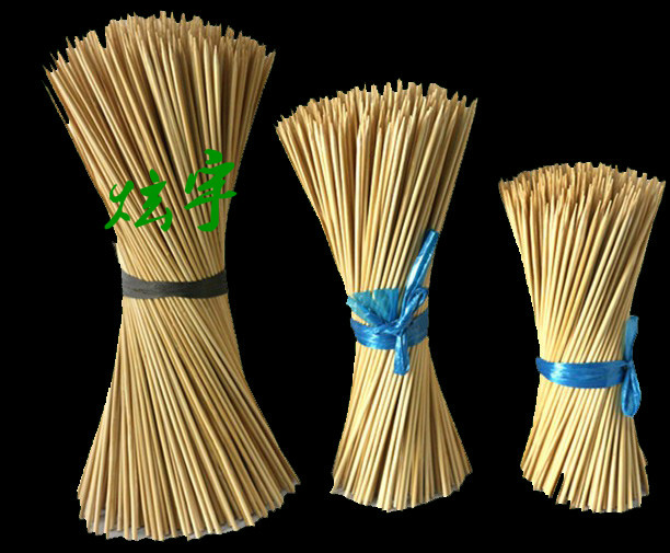5.0*35 bamboo toothpicks for BBQ hot pot, barbecue needles, and bamboo skewers used for barbecuing lamb kebabs details Picture