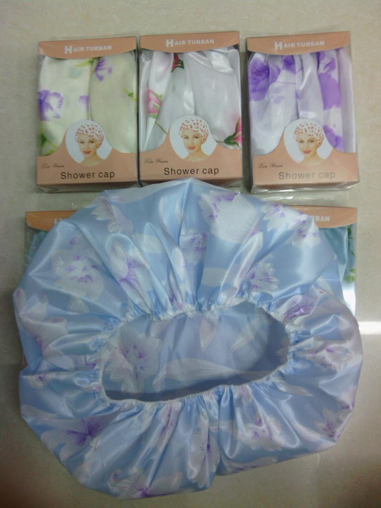 厂家直销单个包装浴帽产品图