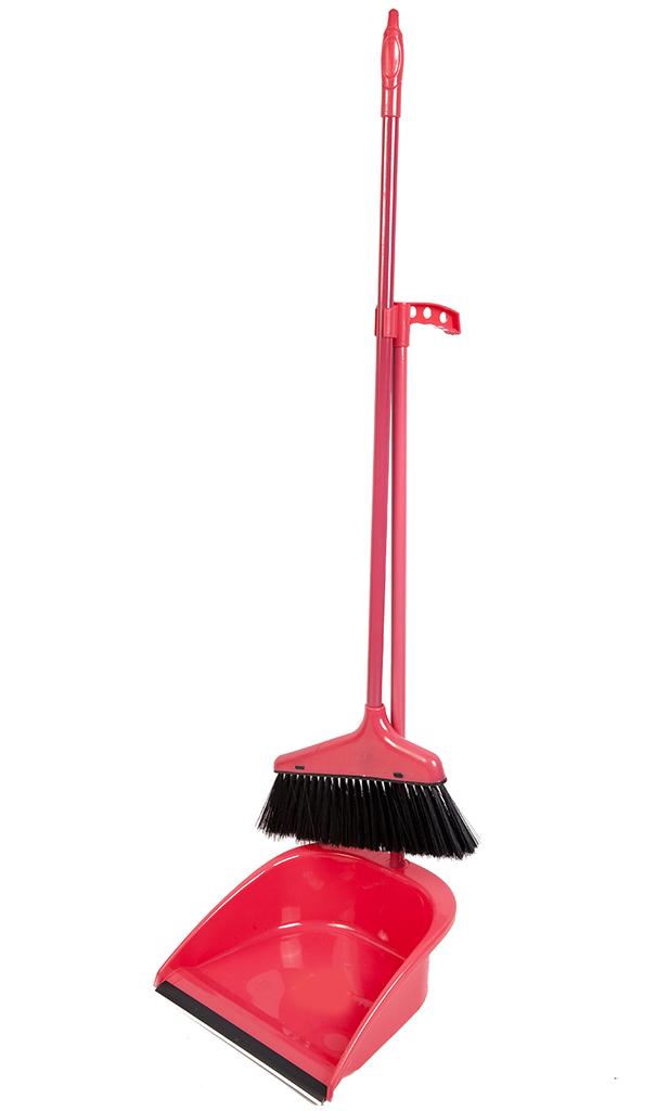 Plastic broomstick dustpan set broom dustpan combination household cleaning products support mixed batch