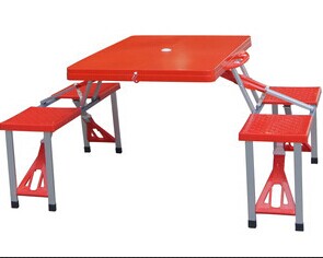 Jiahui Outdoor Products C03-1A thick outdoor folding table, aluminum alloy folding table and chair outdoor table