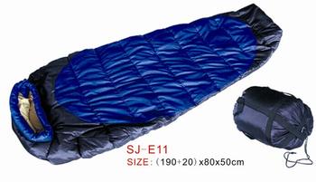 海风亚翼野营户外用品E11 成人睡袋丝棉睡袋 露营 加厚