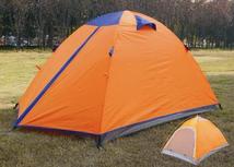 海风亚翼 5522-1高档双人双层双门玻杆露营帐篷防暴雨防蚊