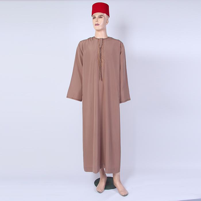穆斯林男士阿曼袍 厂家大量现货批发 阿拉伯特色服饰多款