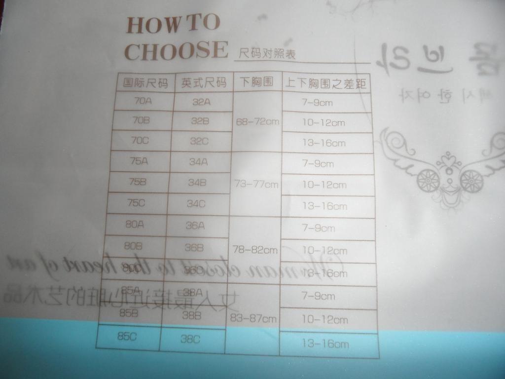 服装、服饰包装实物图