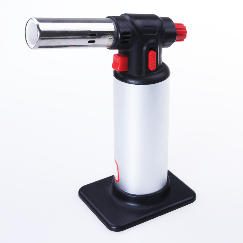 厂家直销全方位卡式丁烷气喷头 便携户外点火器 焊枪