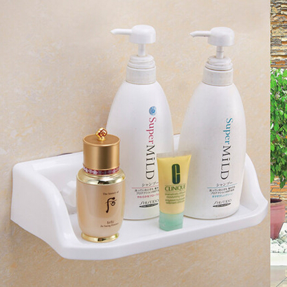 Shun Mei toilet strong wall shelf bathroom plastic cosmetic shelf bathroom shelf shelf suction cup storage shelf