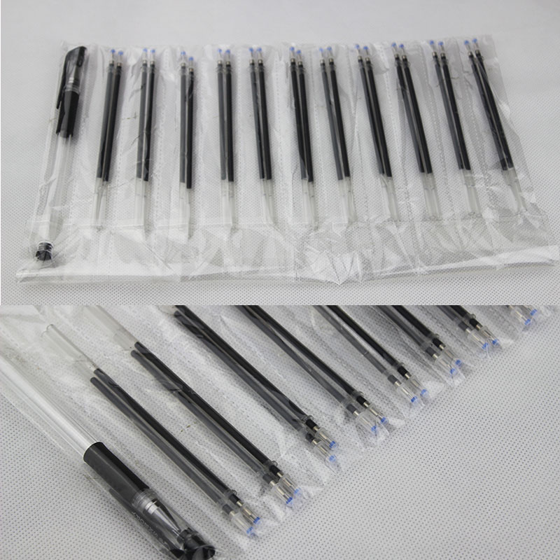 1 pen +22 refps, empty pen barrel, gel pen spare parts, gel pen empty barrel accessories