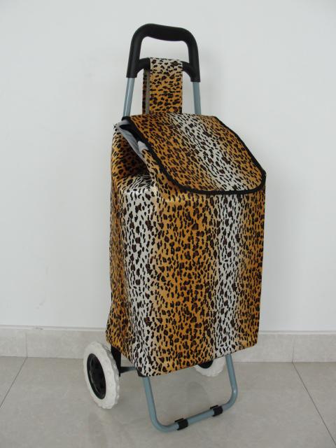 购物车普通购物车整个图案色丁购物车中老年人购物车细节图