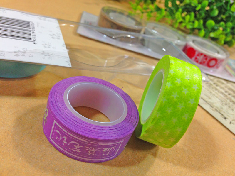 和纸胶带L818-805-3 颜色随机发货单卷1.5*10米细节图