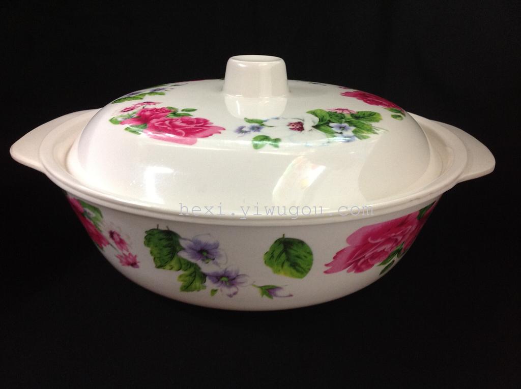 9.5 "double-ear covered bowl