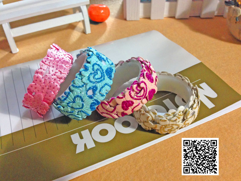 异形金丝布艺胶带 异形胶带 布艺胶带 多色可选，随机发货产品图