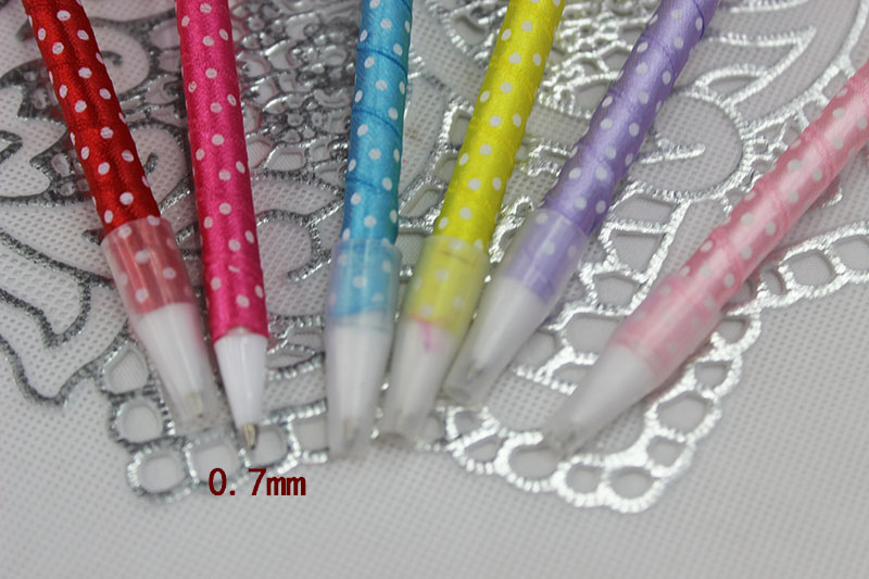 Cute stationery, bow, fluffy ball, ballpoint pen, plush pen, student supplies, prizes Application Scenario