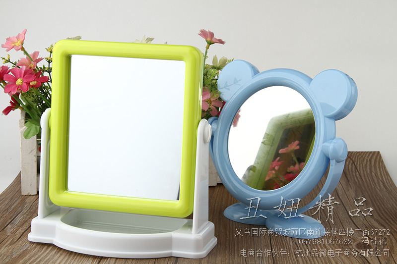 B053 Round mirror toilet mirror personal mirror gift mirror daily mirror thumbnail