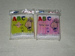 ABC袋装塑料棉签化妆棉签宝宝棉签棉棒