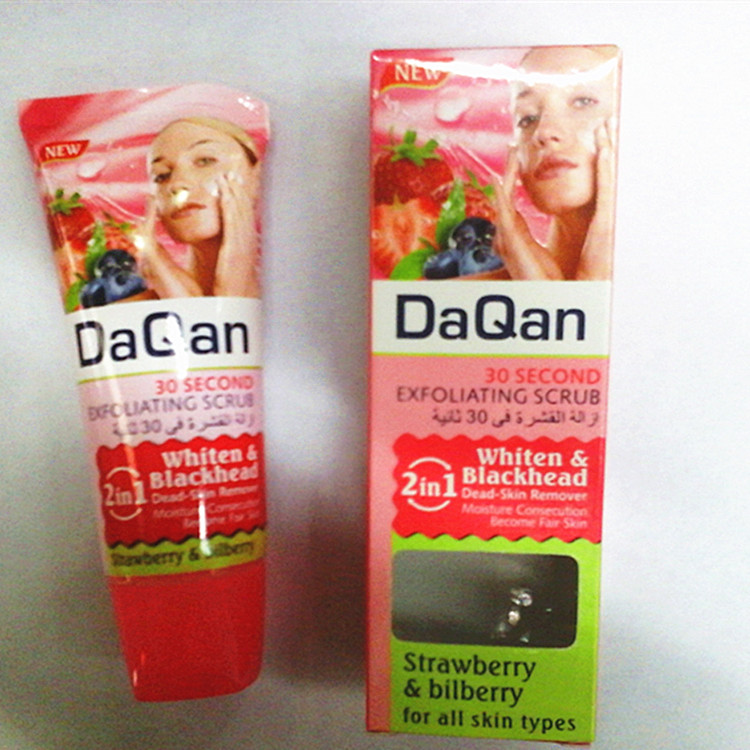 Fruity exfoliating exfoliating Cleanser 100ml blackhead removing deep Cleansing exfoliating cream