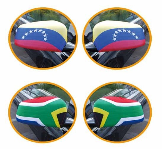 南非国旗 西班牙 智利 法国 加拿大车镜套 反光镜套