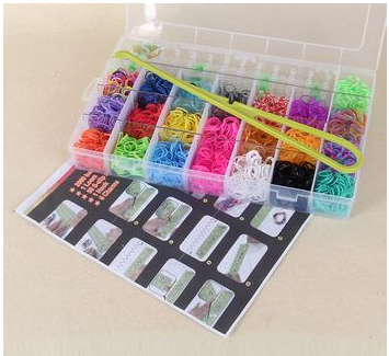 直销批发 彩虹织机 DIY橡皮筋手链编织器套盒 大盒