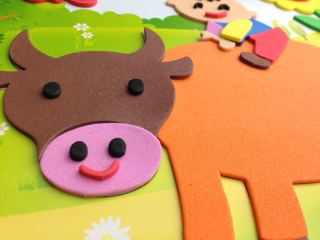 拼图、拼板实物图