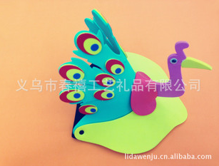 春禧来样定做eva儿童动物头套手工幼儿园表演面具量大从优产品图