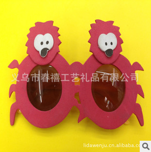 供应eva眼镜手工diy制作卡通拼图儿童眼镜制作太阳镜