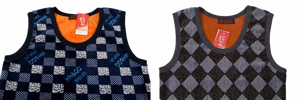 [Explosive] Super Soft Golden Vest Vest Vest Shirt Plaid Fashion Round Neck Thickened With Velvet Application Scenario