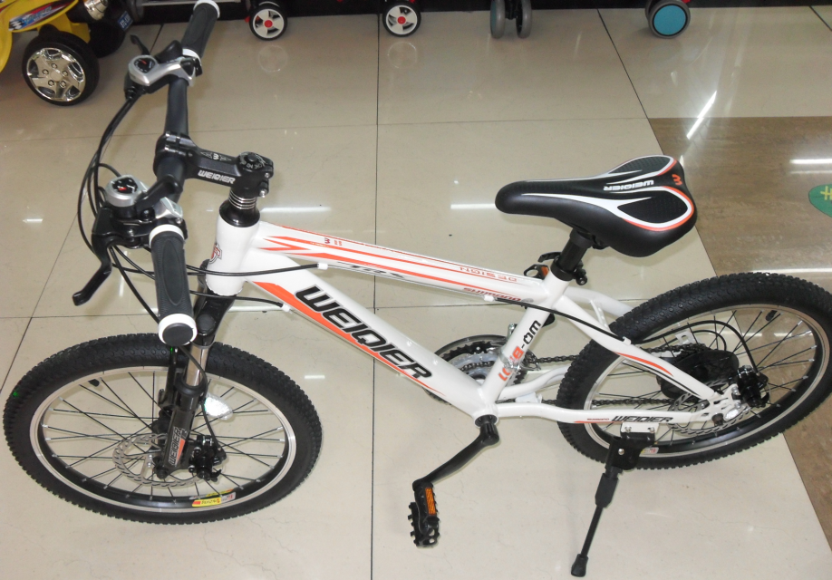 自行车 碟刹自行车 20寸可变速儿童自行车