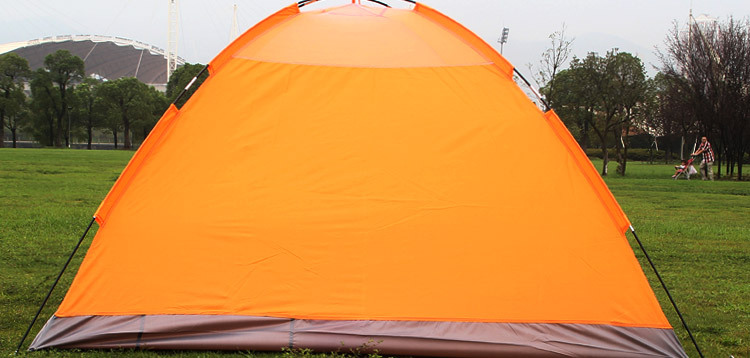 豪华一室一厅野营帐篷情侣露营户外防雨帐篷细节图