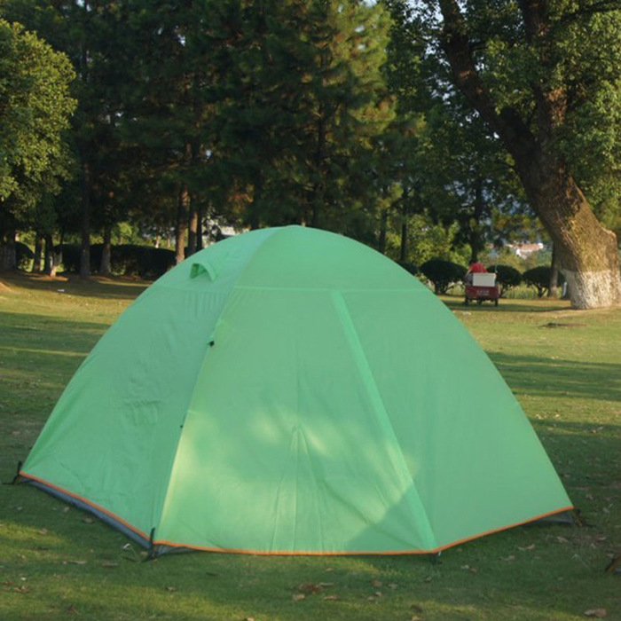 双开门帐篷 情侣露营户外防暴雨帐篷现货供应