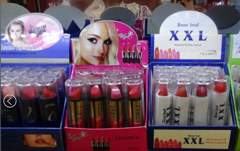 12 boxes of lipstick 12 boxes of lip balm oil