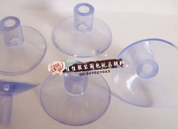 透明玻璃吸盘直径3cm挂钩吸盘插花吸盘花店