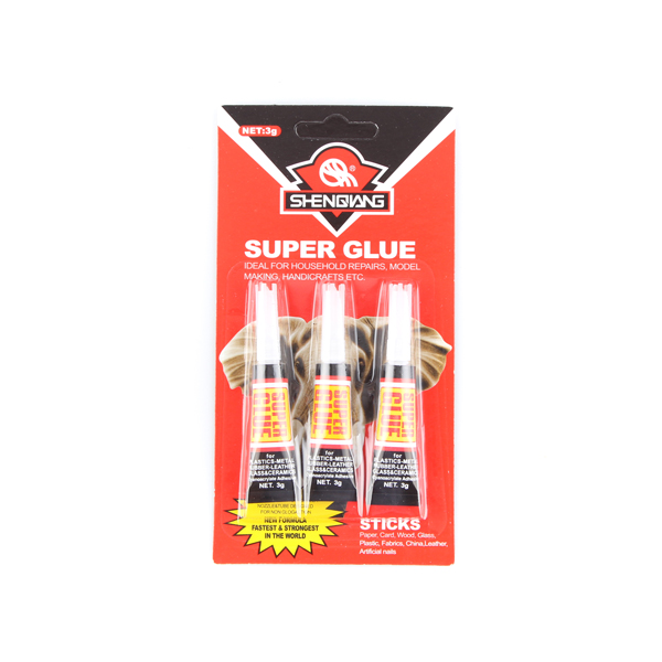 神强胶水 强力胶 502胶 3PCS1.5g 铝管 502