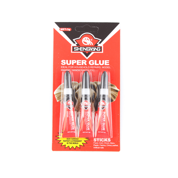 神强胶水 3支卡3g 强力胶 502胶水批发