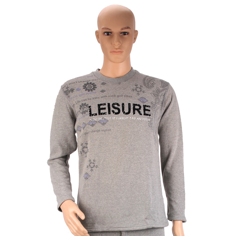 Golden Armor thermal underwear, straight fleece, non-fleece, thickened and fleece men's set