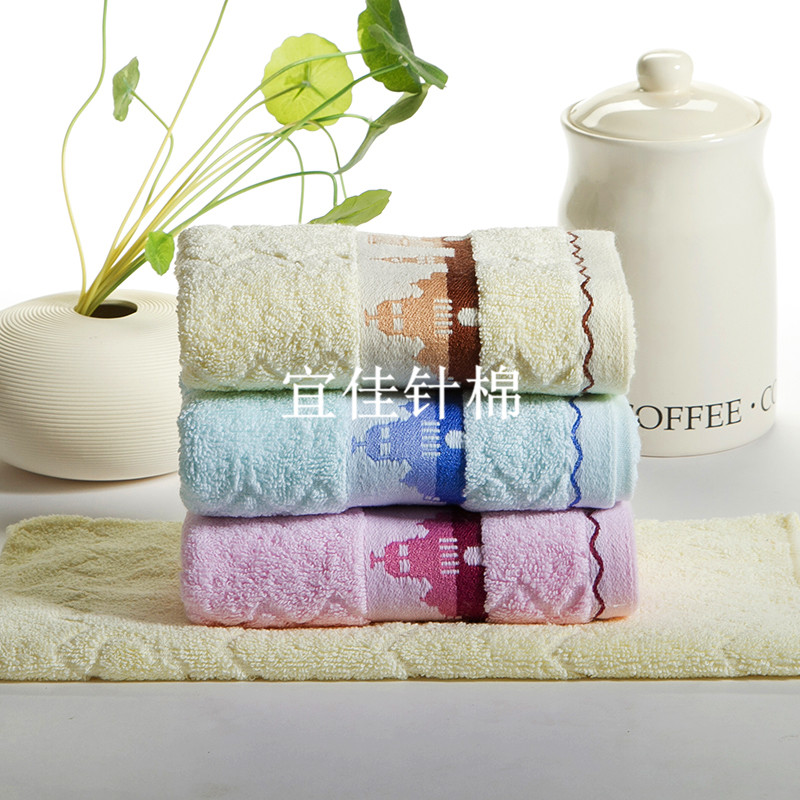 Factory direct sales of all-cotton house towels wholesale/customized gifts for unit group purchases