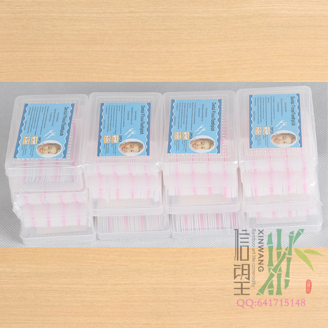 New portable products for cleaning between teeth and caring for oral health, such as automatic toothpicks, disposable chopsticks, dental floss, and plastic boxes, are now available