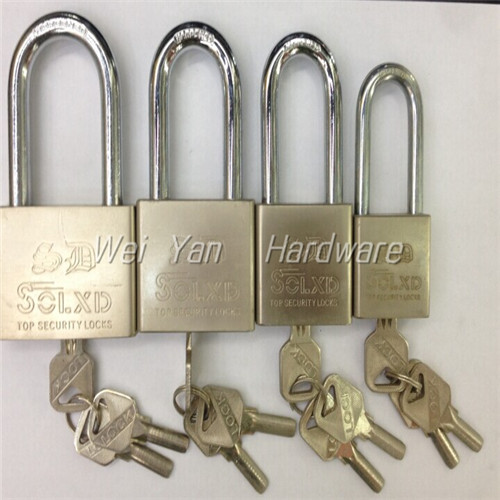 Matte atomic lock double bubble short beam long beam 40mm-70mm padlock thumbnail