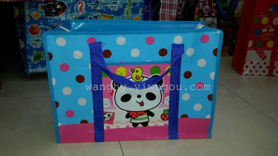 Wholesale supply of thickened waterproof non-woven bags and woven bags Application Scenario