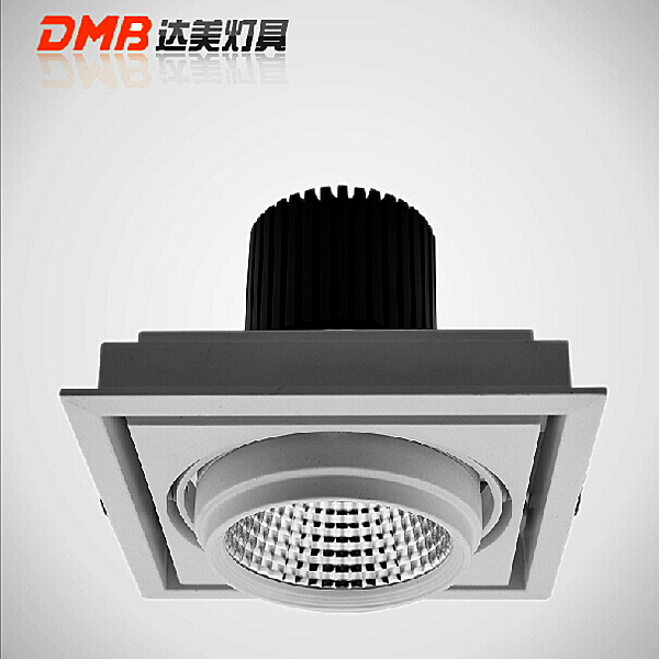 DMB达美LED射灯 达美风行COB格栅射灯工程灯产品图