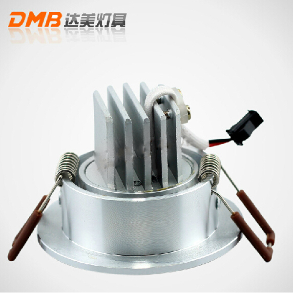 DMB达美LED射灯1*3W天花筒灯产品图