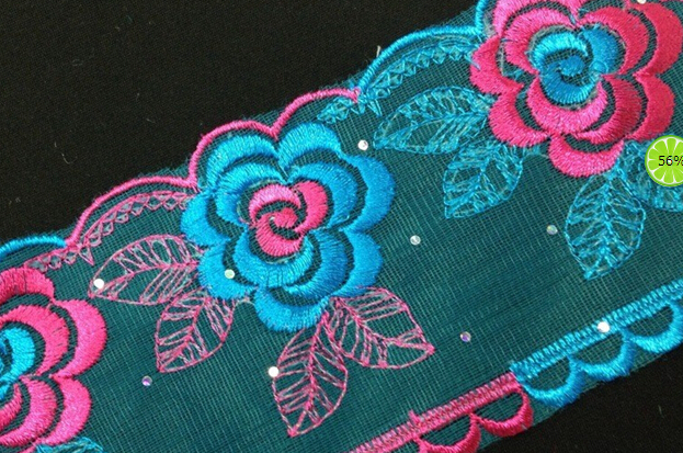 Burst Rose Lace Color Complete Can Definitely Be Customized According To Customer Color! 1 details Picture