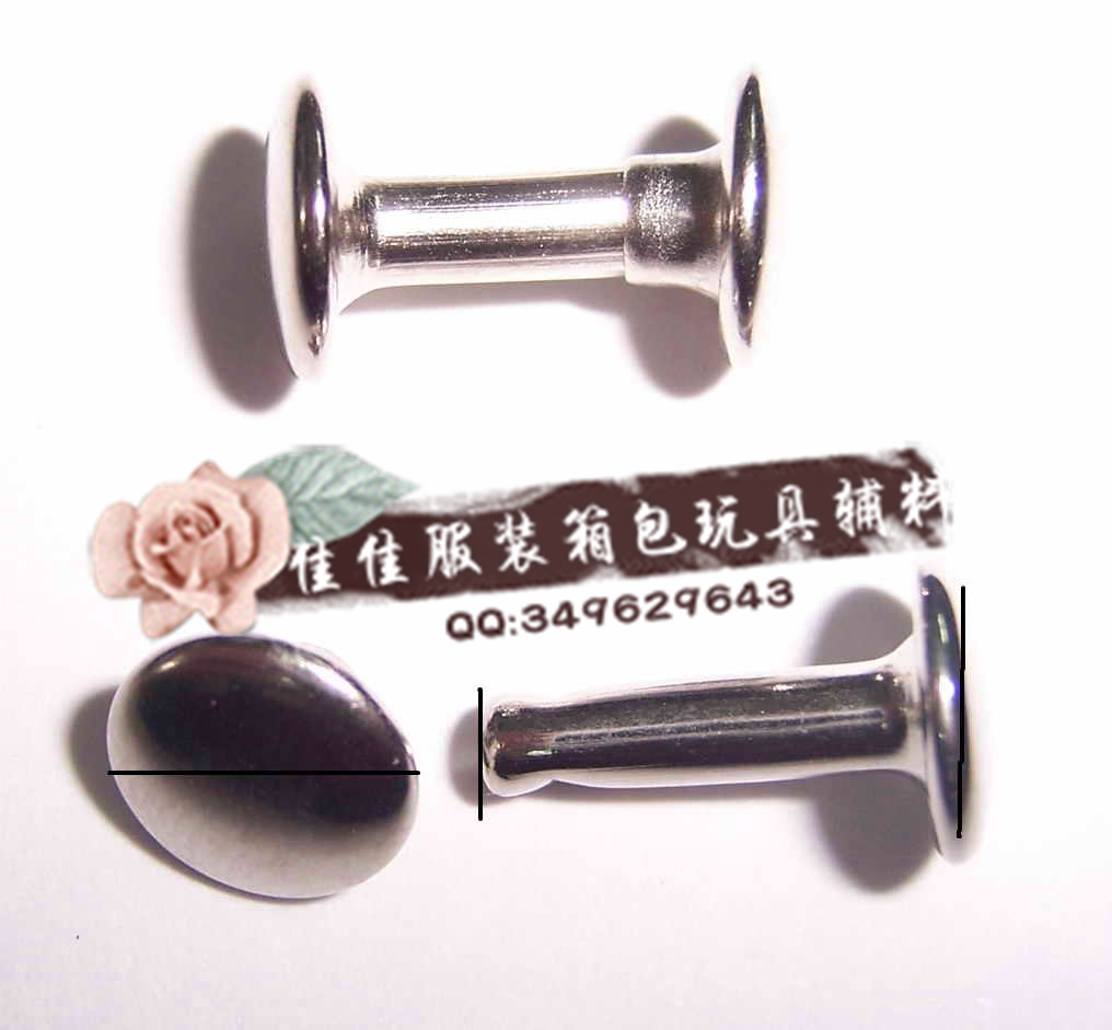 双面撞钉，厂家直销 铆钉 单面 双面 帽钉 空心撞钉 子母 柳钉