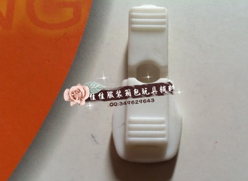 塑料白色弹簧卡扣羽绒服帽绳腰带鞋带止滑尾夹弹力尼龙绳调节扣