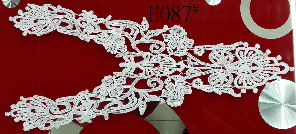 Direct sales from the manufacturer of collar flower lace accessories, corsage embroidery, milk silk water-soluble lace Specification image