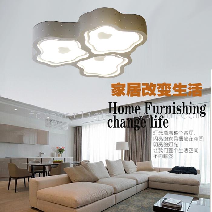 现代简约LED卧室灯儿童房吸顶灯具客厅灯饰创意书房餐厅吊灯