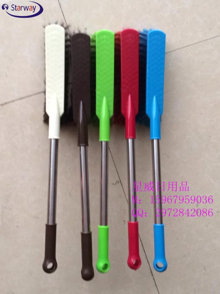 Bed brush, stainless steel rod bed brush, plastic bed brush, small bed brush details Picture