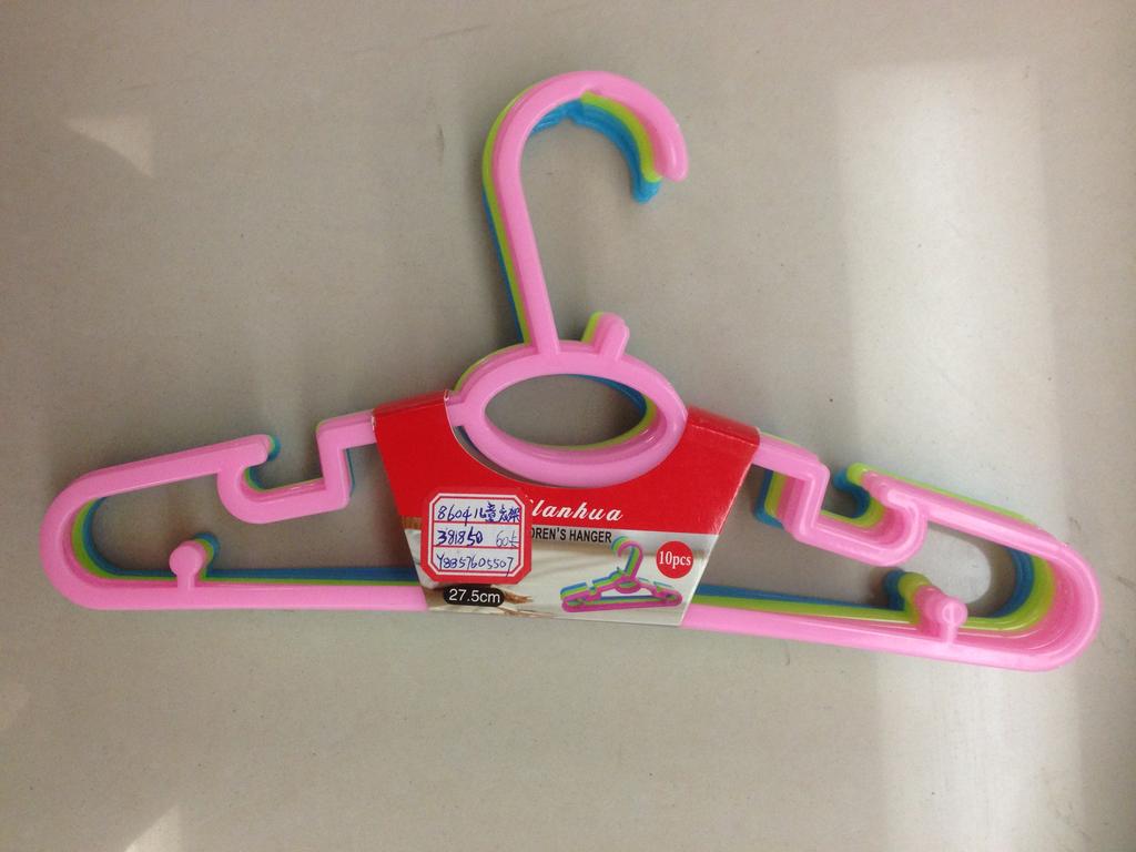 儿童衣架、塑料儿童衣架、衣架产品图